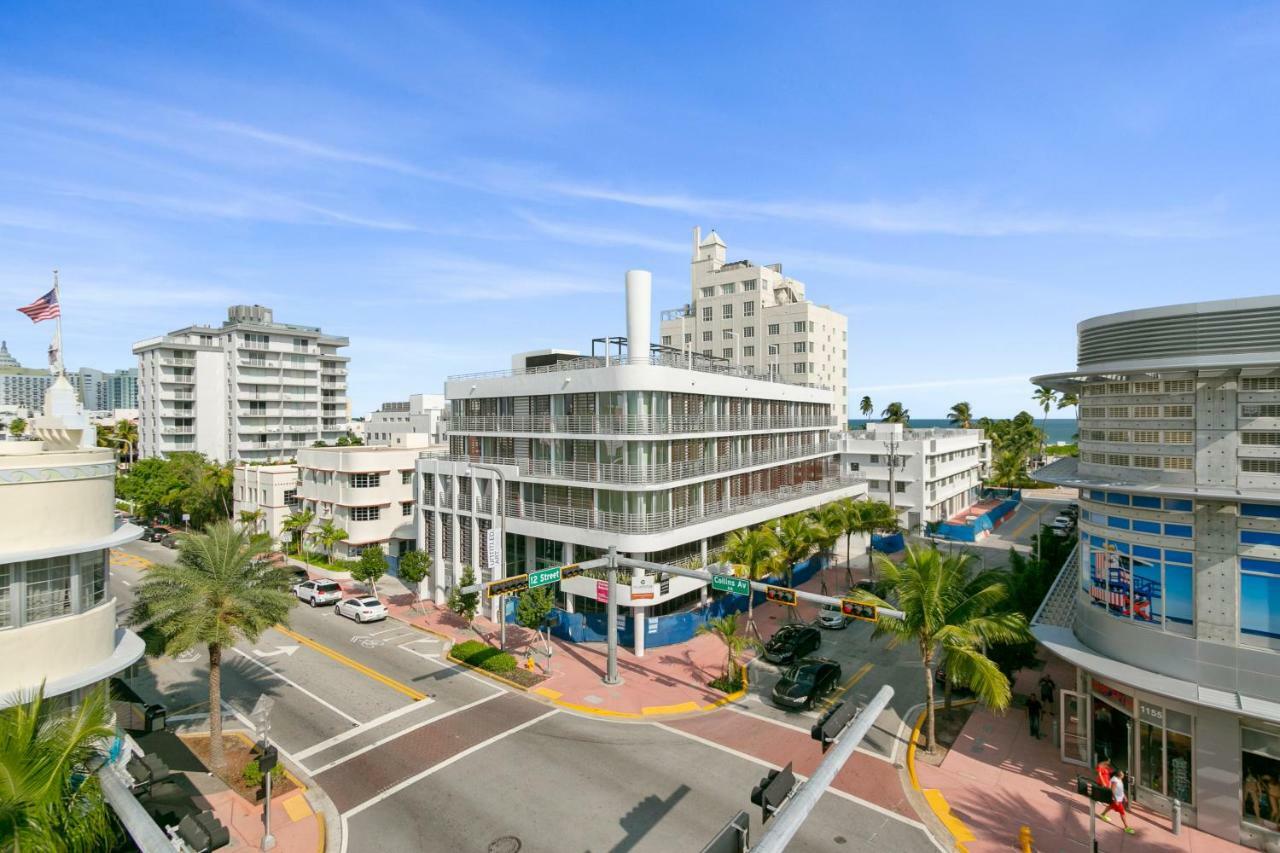2 Bedroom 2 Bath With Patio On 11Th Collins Ave Miami Beach Bagian luar foto